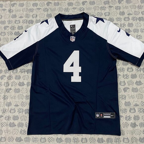 NFL Other - Nike Dallas Cowboys Prescott No.4 Navy Jersey